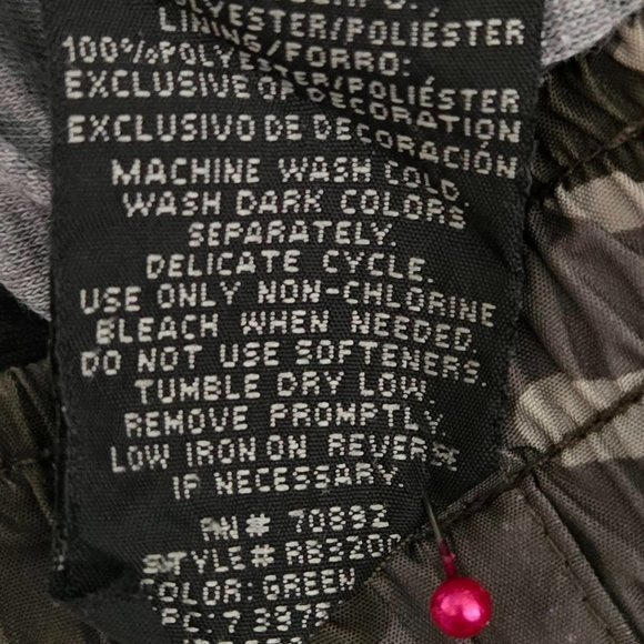 Boys Size Medium 8  Starter Brand Gray Camo Sweats/Joggers - Picture 7 of 7